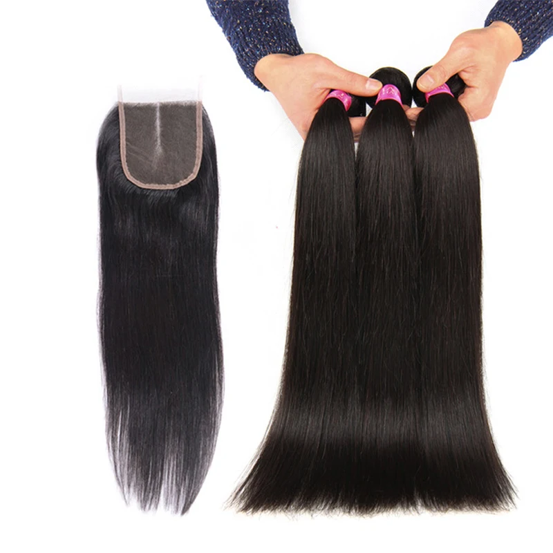 Beauty Grace Brazilian Straight Hair Weave Bundles With Closure 3 Bundles Non Remy Human Hair Bundles With Closure Middle Part Beauty Grace Brazilian Straight Hair Weave Bundles With Closure 3 Bundles Non Remy Human Hair Bundles With Closure Middle Part