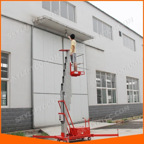 8m hydraulic portable electric one man lift for sale-in