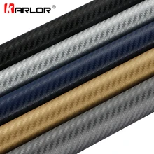 Lámina de fibra de carbono 3D 3M para coche pegatinas de vinilo para coche y calcomanías, accesorios para automóviles y motocicletas, 35cm x 200cm