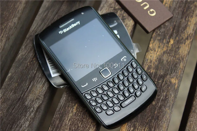 /Восстановленный мобильный телефон Blackberry Curve 9360 с белой черной 5Мп камерой QWERTY клавиатурой/