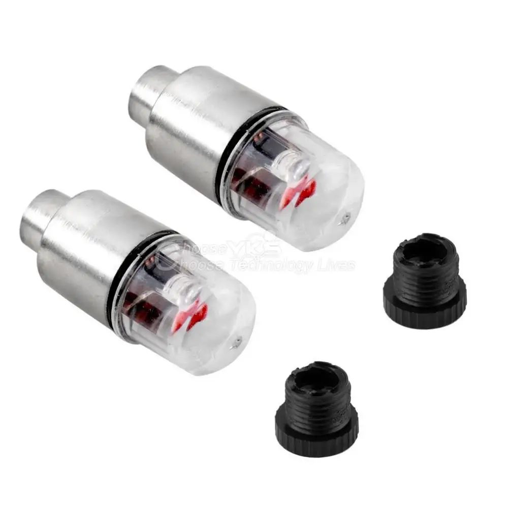 Discount 1 Pair LED Motor Cycling Bike Bicycle Car Wheel Tire Valve Wheel Lights New YKS 8