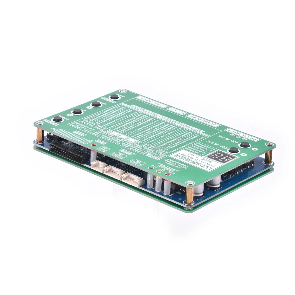 6 й ноутбук ЖК/светодиодный экран тестер набор инструментов панельный Lvds кабели