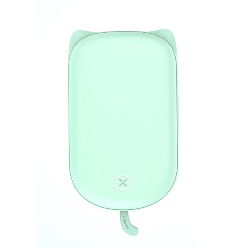 2 en 1 lindo calentador de manos eléctrico USB calentador recargable 9000mAH banco de energía 5V Mi