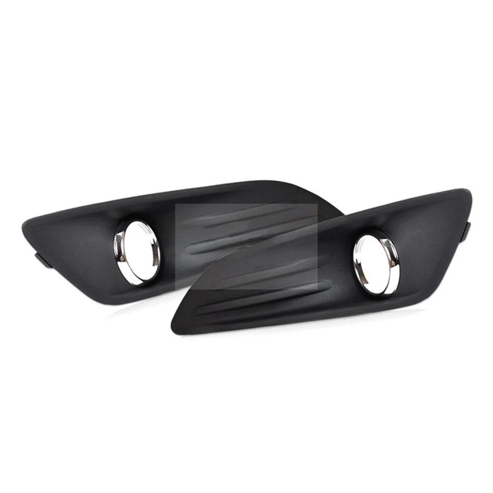 Для Ford Fiesta 2013 Автомобильная противотуманная фара крышка вентиляционная отделка решетки авто передний бампер Нижняя противотуманная фара крышка