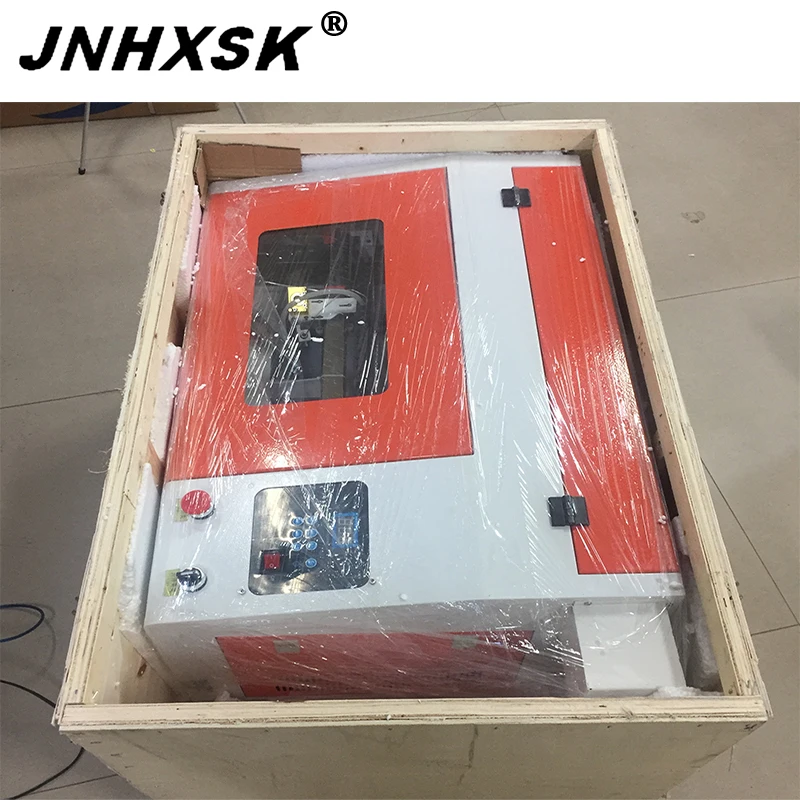 JNHXSK 4030 400x300 мм настольный мини гравер машина 50 Вт M2/система управления RUIDA лазерная гравировка и резка машина с ЧПУ CO2