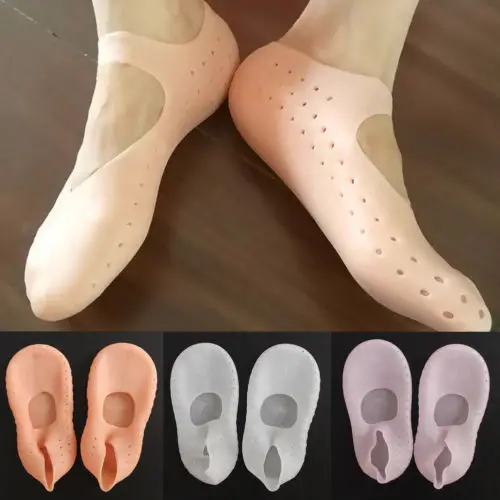 

2019 Newest Hot Silicone Moisturizing Gel Heel Socks Cracked Foot Skin Care Protector 1Pair