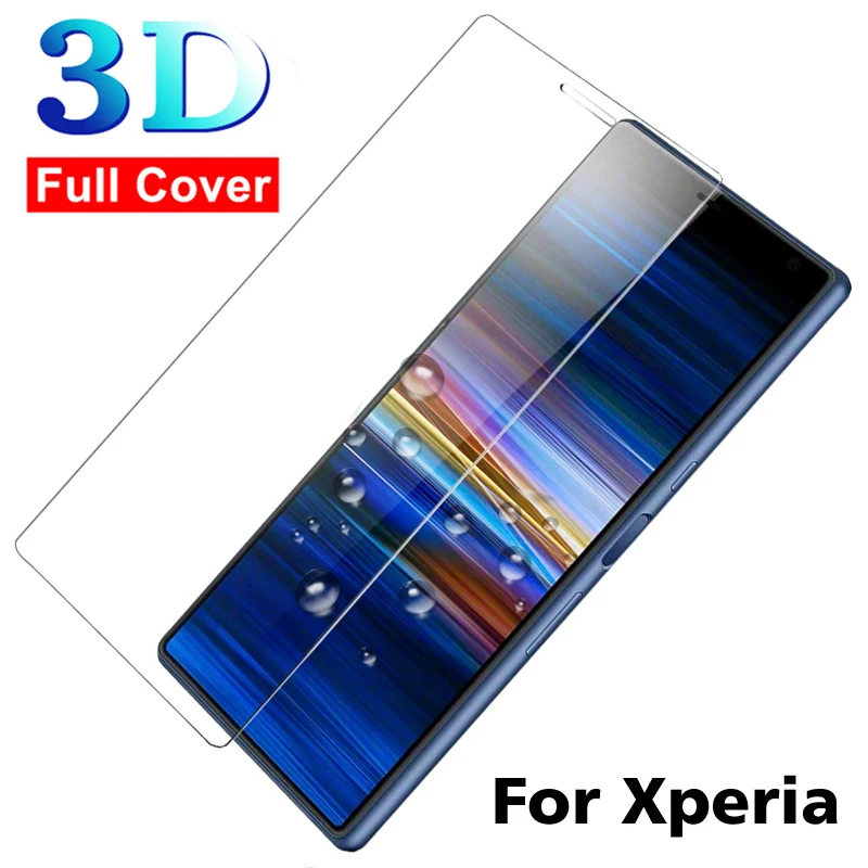 3D закаленное стекло для Sony Xperia 10 Plus L3 XA2 XA1 XZ3 XZ4 Полное Soni Experia L 3 XA 1 2 защита
