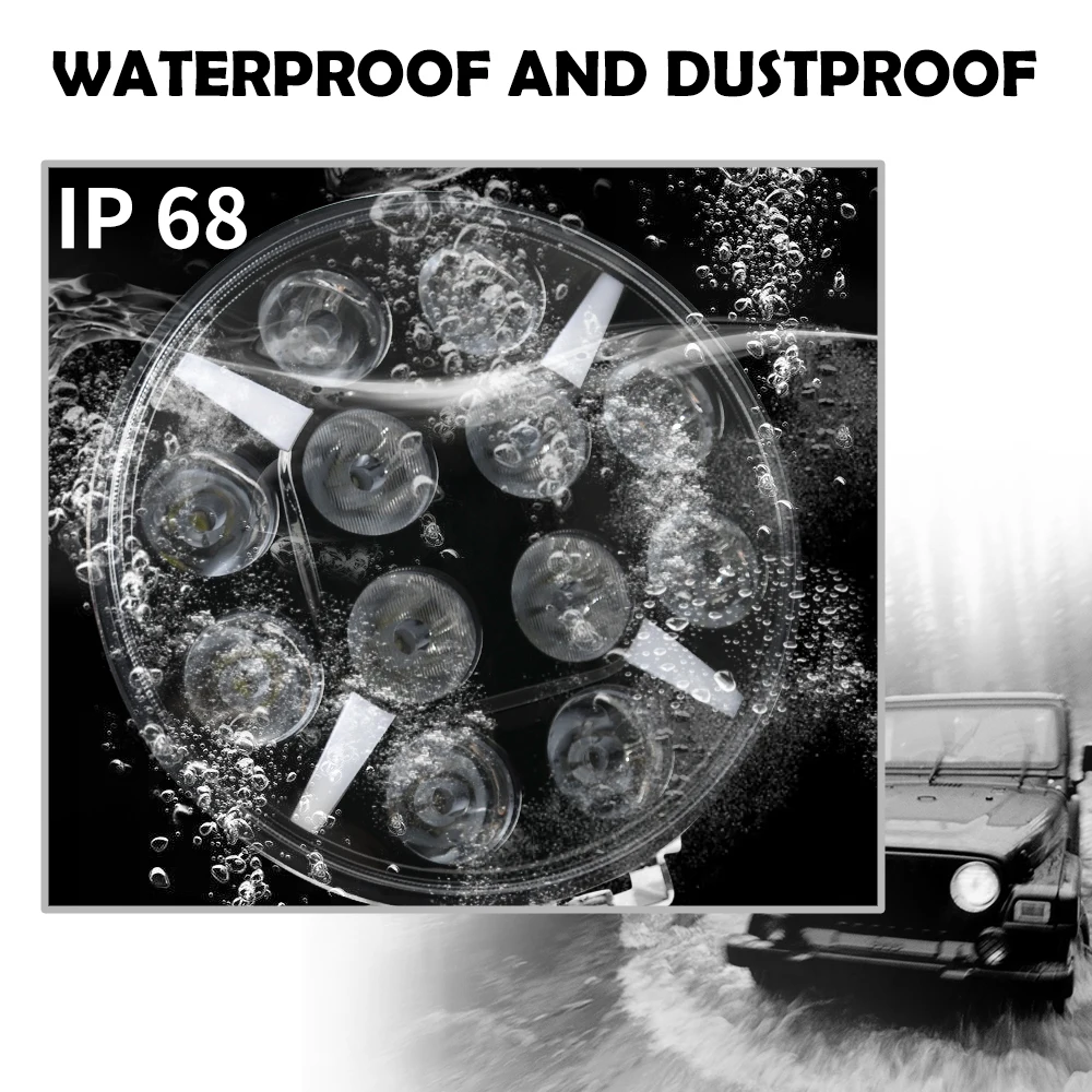 WINING 2pcs 120W Led Work Light 12V IP67 Flood Fog Lamp Off Road ATV UTV Work Light For Off road Motorcycle SUV Train Bus Boat WINING 2pcs 120W Led Work Light 12V IP67 Flood Fog Lamp Off Road ATV UTV Work Light For Off road Motorcycle SUV Train Bus Boat