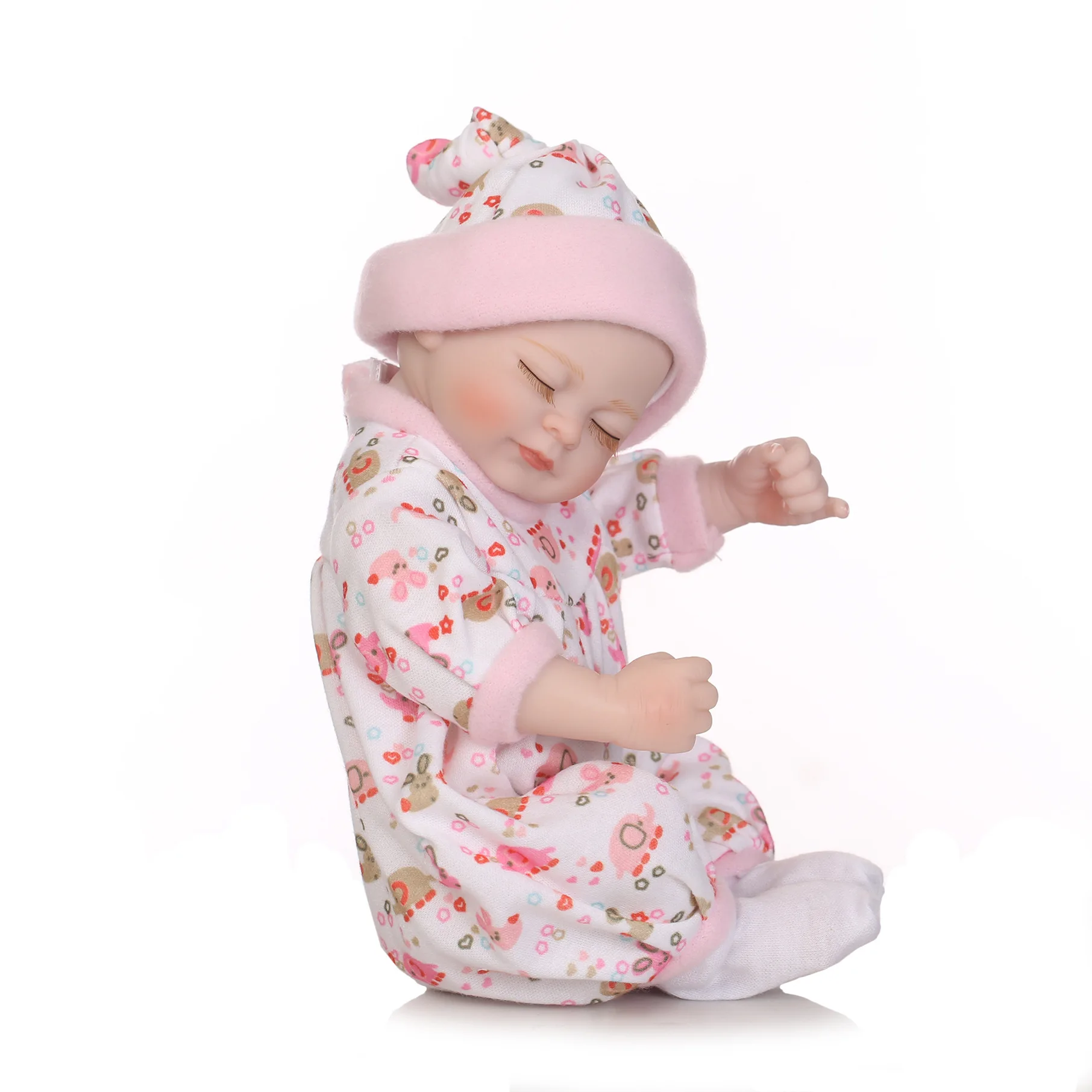 Reborn baby кукла-реборн Новорожденный bebe Реалистичная кукла-Новорожденный куклы Возрожденный полный тела силиконовые младенцы ручной работы куклы для малышей