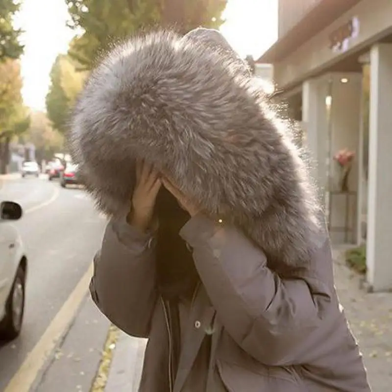 Парки Inverno Para As Mulheres искусственный мех енота воротник Sustans парка Feminino стеганые