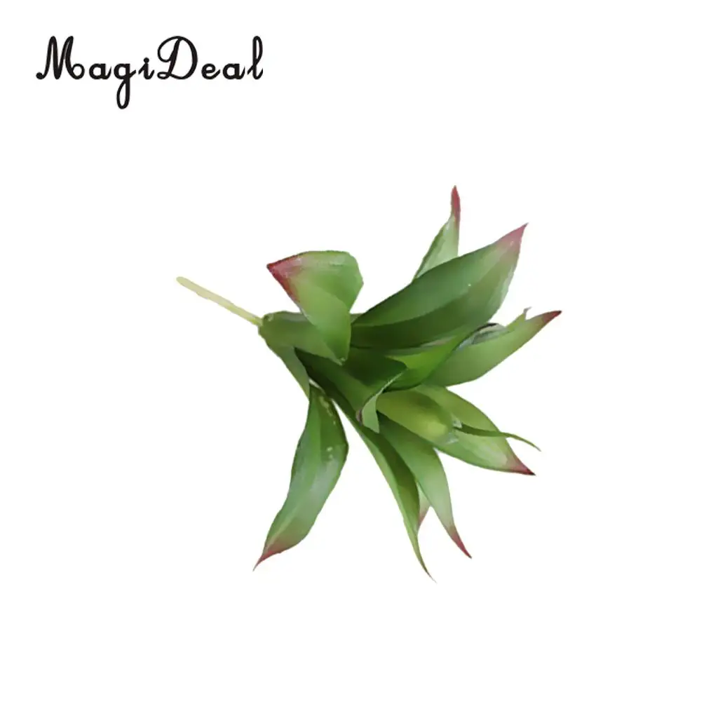 MagiDeal Artificial Agave 13- Leaves Bunch Succulent Floral Foliage Fake Plant Decor Home Garden Decoration 