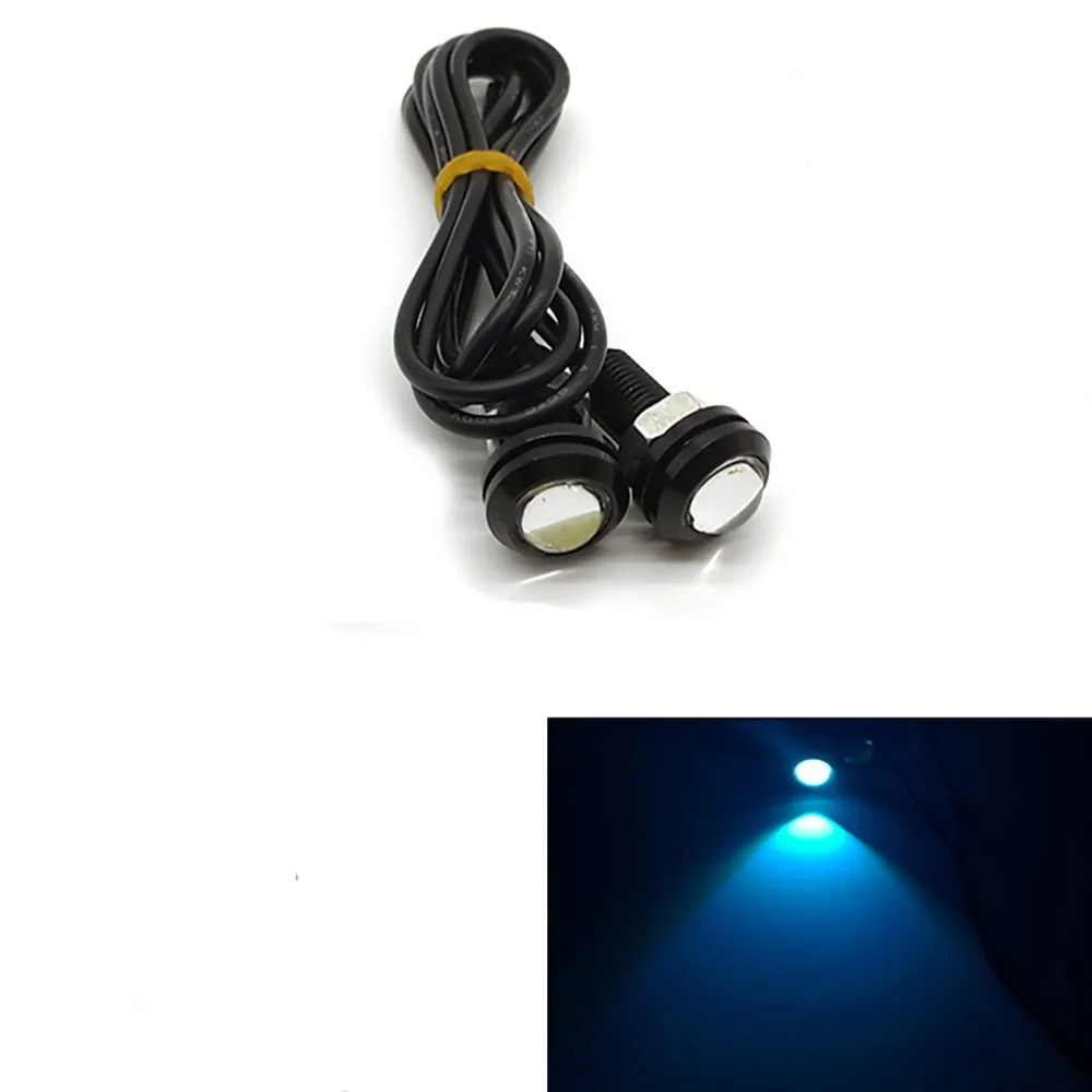 2pcs 18/23 MM Led Eagle Eye DRL Daytime Running Lights Source Backup Reversing Parking Signal Waterproof Lamps For Toyata Cj