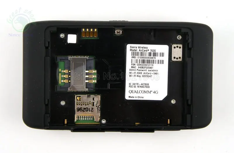 Разблокирована сьерра aircard 763 S gps 100 Мбит/с 4G LTE Wi Fi роутера электронный защитный