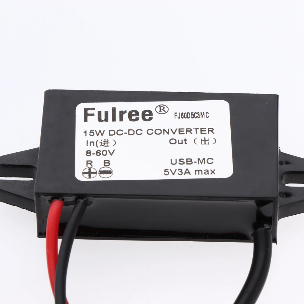 Понижающий модуль питания 8 в 60 5 В с выходом Micro USB адаптер для автомобильного
