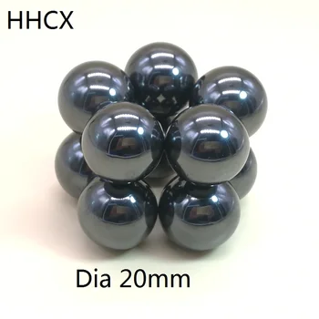 

10pcs/lot Y30 Magnetic Disk Black polishing Ferrite Magnet Diameter 20 mm ball Permanent magnet Dia 20 mm Buck