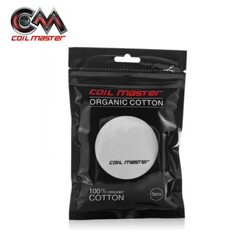 

Original Electronic Cigarette Coil Master Organic Cotton for E Cigarettes RDA RDTA RTA TANK Atomizer Vaporizer Vape Cotton