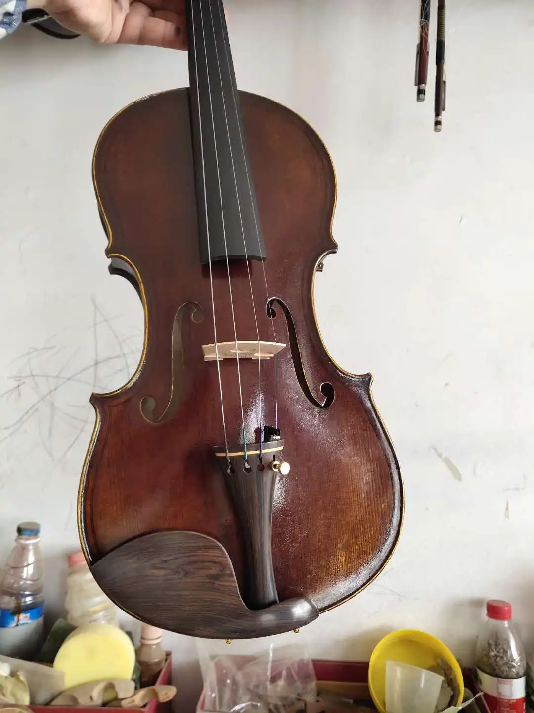 4/4 Размер скрипка модель Маджини Полный ручной инструмент