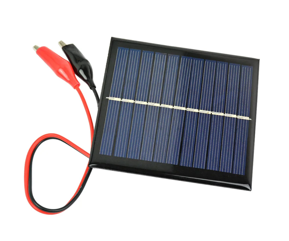 SUNYIMA 5,5 В 1 Вт солнечная панель DIY фотогальванический солнечный элемент, автомобильный светильник, солнечная энергия, солнечная энергия, солнечная батарея 95*95 мм для аккумулятора 3,7 в