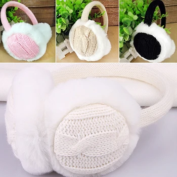 

Bluelans Women Girl Winter Warm Kint Earmuffs Earwarmers Ear Muffs Earlap Warmer Headband