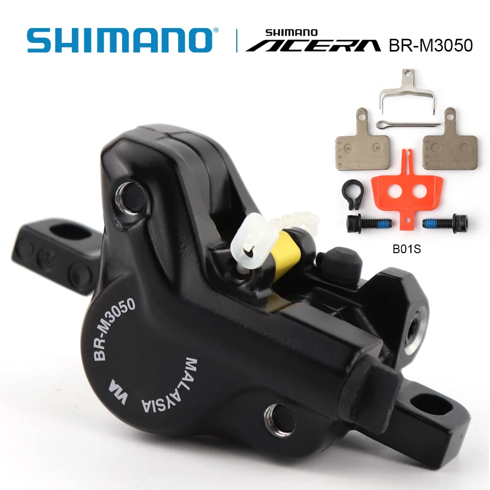 SHIMANO ACERA BR-M3050 дисковый тормозной суппорт MTB горный велосипед с B01S полимерные тормозные колодки Shimano оригинальные товары Аксессуары для велосипеда