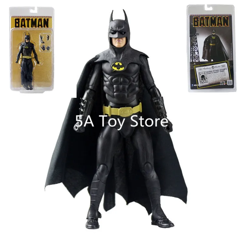 

NECA 1989 Batman Michael Keaton 25th Anniversary PVC Action Figure Collectible Model Toy 18cm Retial Box