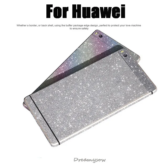 Спереди + сзади полное покрытие для Huawei Ascend P8 Lite Роскошный Блеск Мерцающий с