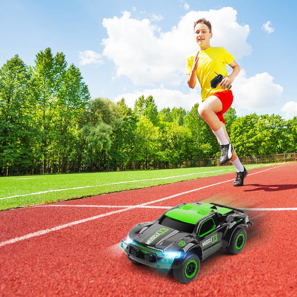 1/43 Mini Remote Controll Car Toy RC Pioneer High Speed 25 KM/H Truck 4CH Radio Controlled Machine Toys For Children Xmas Gift