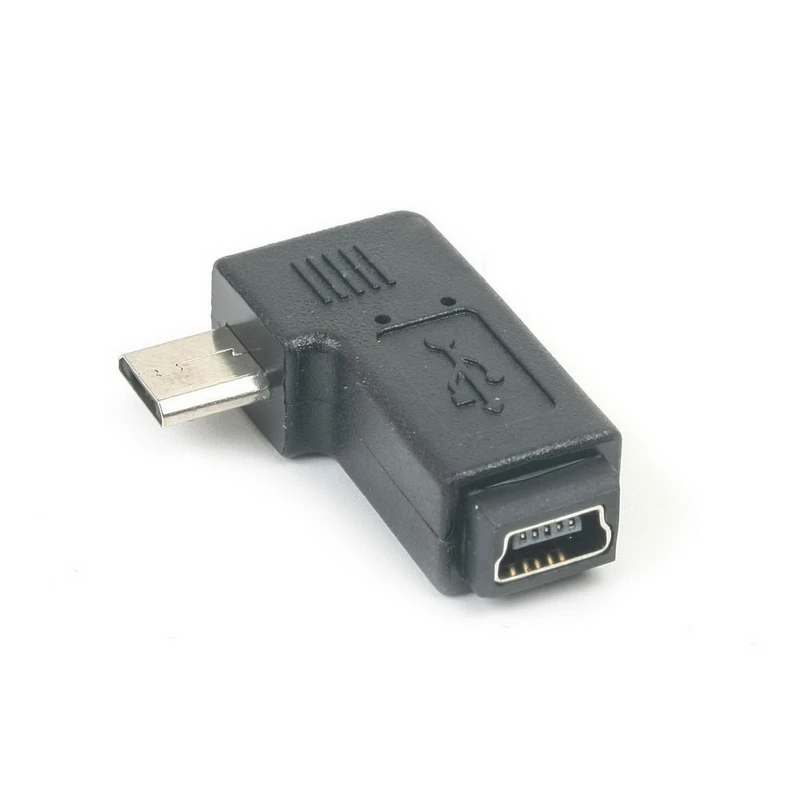 1 Pcs Mini USB Type B Female to Micro USB Male 90 Degree ...