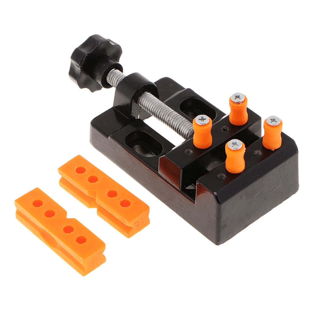 57mm Adjustable Mini Jaw Bench Clamp Drill Press Vice Table Vise Jewelry Nuclear Clip On DIY Carving Craft Hand Tool Woodworking