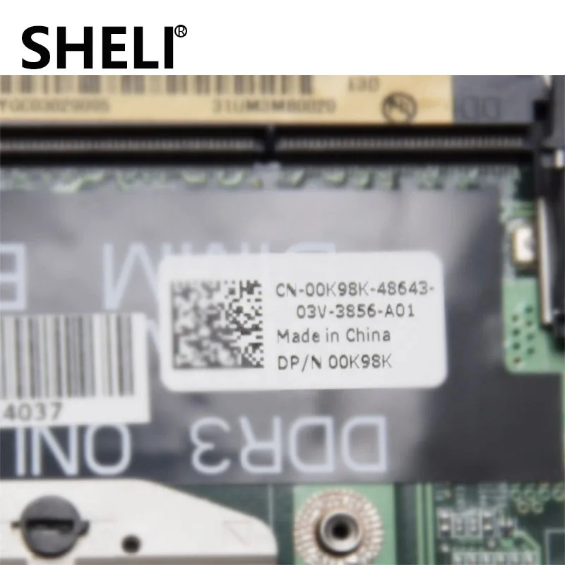 SHELI لديل 14 1464 اللوحة DAUM3BMB6E0 CN-00K98K 00K98K 0K98K