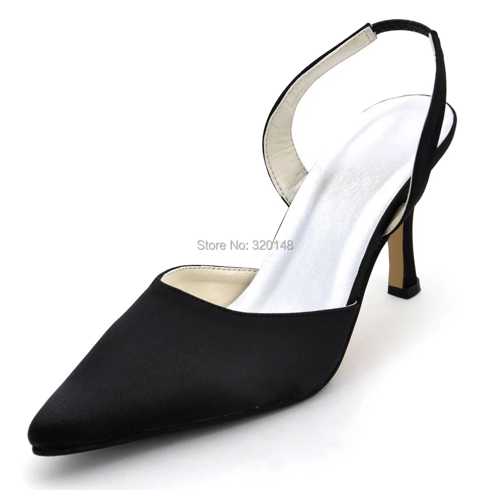 sling back evening shoes
