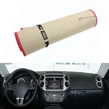 Подходит для VW Tiguan приборной панели автомобиля Избегайте свет Pad Инструмент платформа Стол Крышка коврик силиконовый Нескользящая задняя поверхность