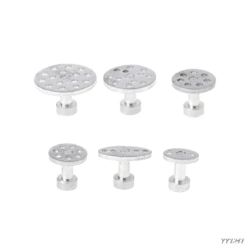 

6 Pcs Paintless Dent Repair Puller Tabs Auto Car Body Hail Dent Removal Kit PDR Tool