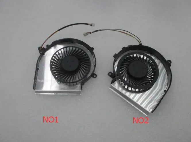 Вентилятор охлаждения процессора и GPU для MSI GE72 GE62 PE60 PE70 GL62 GL72 2QD 2QE 2QF paad0615sl 3pin 0.55A 5VDC