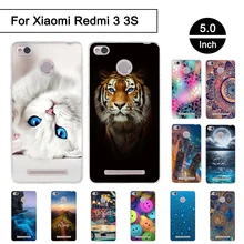 For Xiaomi Redmi 3S Cases Printing Soft TPU Case Cover for Xiaomi Redmi 3 S 3s Redmi 3 Pro Silicon Cover For Xiaomi Redmi 3 3pro