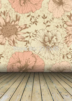 

Art Fabric Photography Backdrop Floral Custom Photo Prop backgrounds 5ftX7ft D-2243
