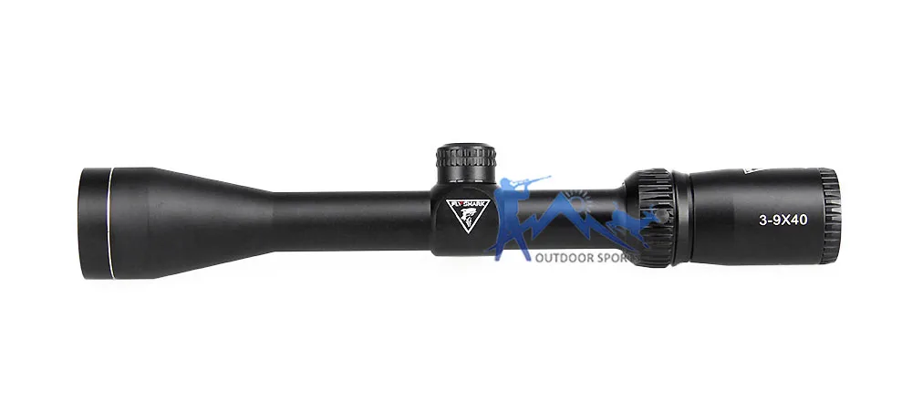 Тактический Оптический прицел Fly Shark 3 9x40 с пистолетом для страйкбола рельсовое