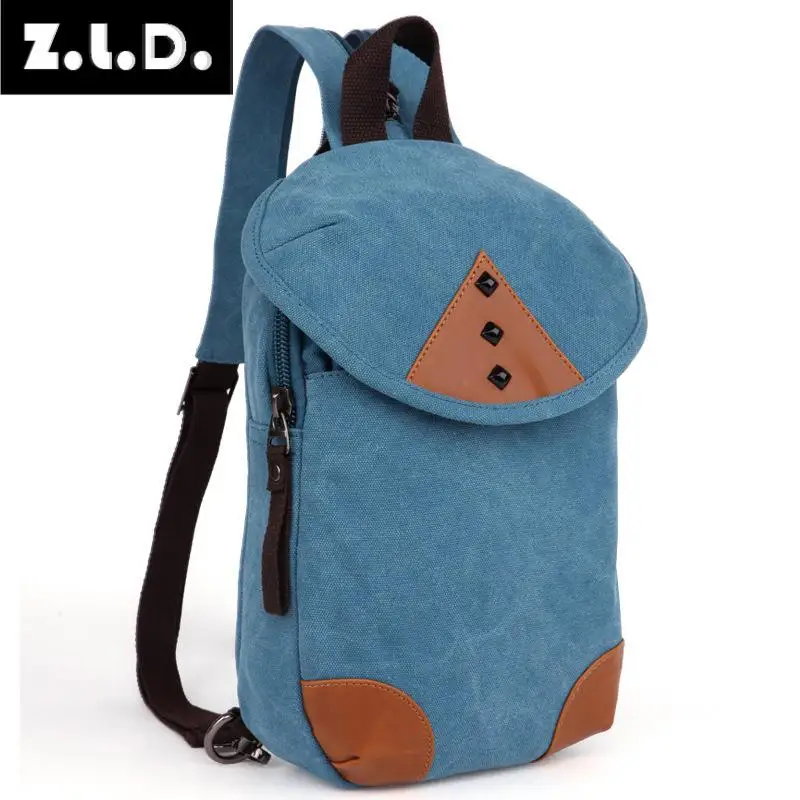 Z.l.d. Популярный мужской рюкзак ретро повседневный холщовый рюкзак мужской студенческий школьный женский рюкзак на день Mochila Feminina