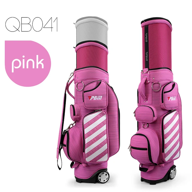 2017 Newest Women Golf Bag Air Travel Bag with Wheels Nylon Golf