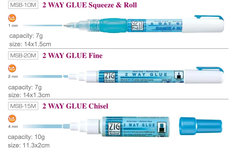 TUNACOCO, 1 шт., Япония, Kuretake, ZIG, защита окружающей среды, цветная клеевая ручка, DIY инструменты, липкие клеевые ручки, офисные принадлежности, Qt1710044