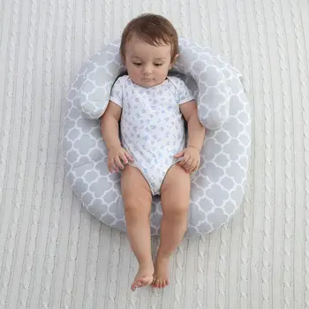 

Newborn Sleep Mattresses Infant Baby Bedding Crib Nursing Pillow Anti Roll Sleeping Cushion