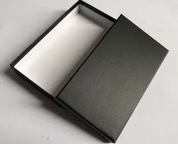 

100pcs/lot Black Clutch/Purse/Wallet Box 21x12x3.8cm Long Purse/Wallet Packing Boxes Gift Box Jewelry Packaging Storage Box