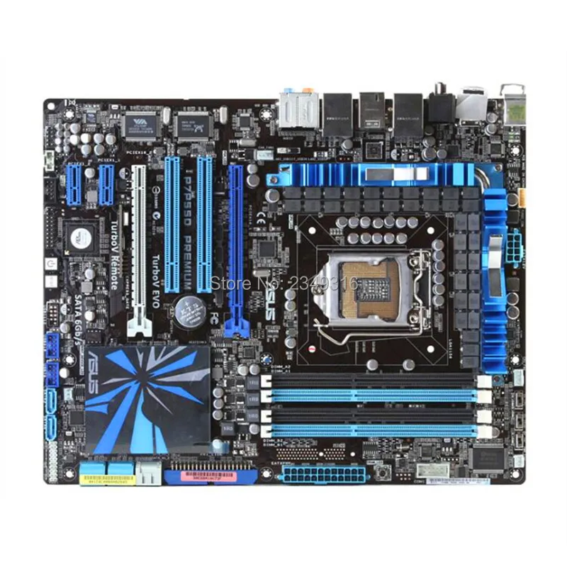 

For Asus P7P55D Premium Desktop Motherboard P55 Socket LGA 1156 i3 i5 i7 DDR3 16G ATX Original Used Mainboard