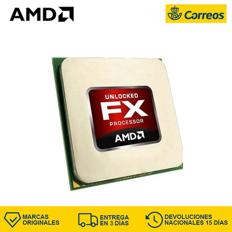 Настольный процессор Процессор AMD FX 8320 AMD FX серии 3,5 ГГц разъем AM3 + Процессор PC 32 нм FX-8320 Trinity L2 8 МБ FX8320 Процессор