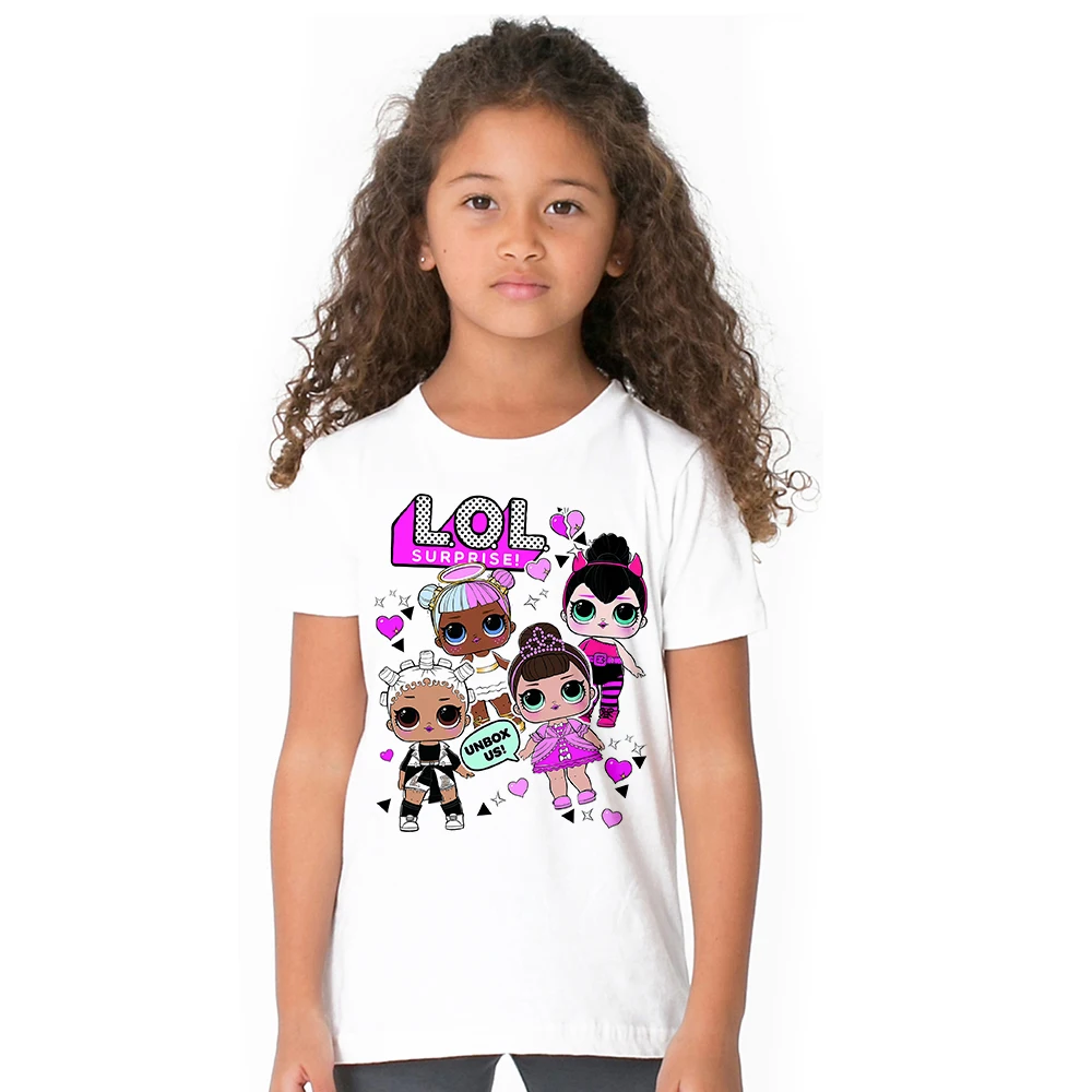 

1 2 3 4 5 6 7 8 9 10 11 12 Years Kids Toddler Baby Girls Summer T Shirt Girl Cartoon T-Shirt Children Girl Short Sleeve Top Tees