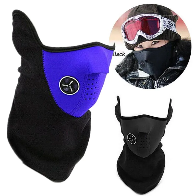 Fashion Winter Dust Face Mask Windproof Neck Guard Warm Face Mouth Mask