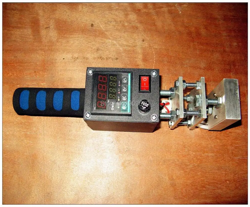 HOT SALE IN ALIEXPRESS ! Manual Handheld Hot Foil Stamping machine For Leather Wood 220V /110V