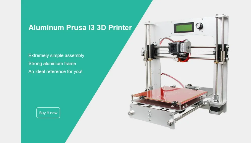 Geeetech 3d Printer Diy Kit Newest All Aluminum Reprap Prusa I3