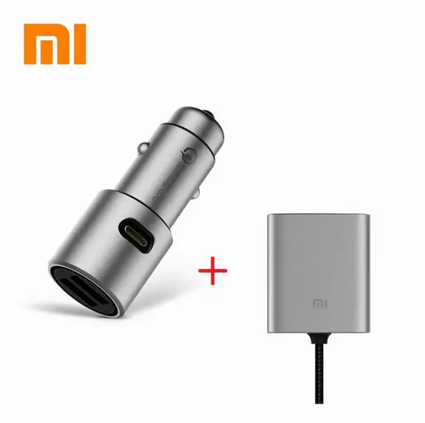 

Original Xiaomi Car Charger QC3.0 Version Extended Accessory ------- Xiaomi QC3.0 Quick car charger For smartphone Dual USB