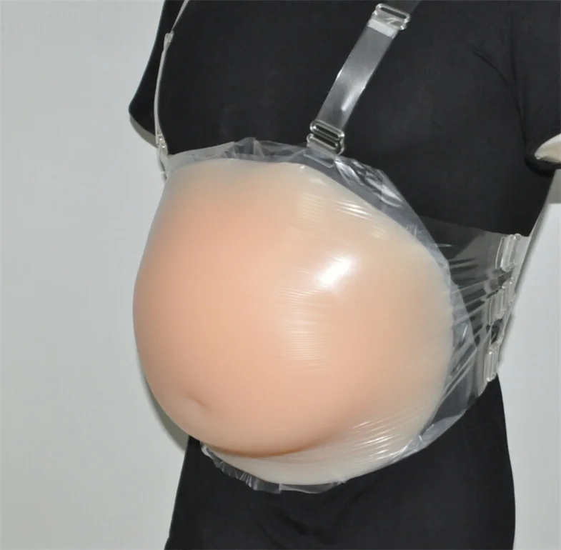 Cheap Pregnant women with fake belly, fake belly, fake pregnancy,3000 g,90-month gel, fake stomach. 9
